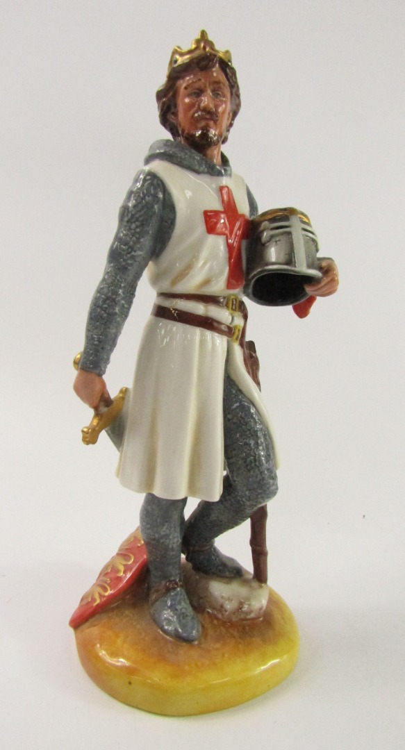 Appraisal: A Royal Doulton figure modelled as Richard the Lionheart HN