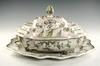 Appraisal: TUREEN - Circa a Moustiers French faience tureen cover and