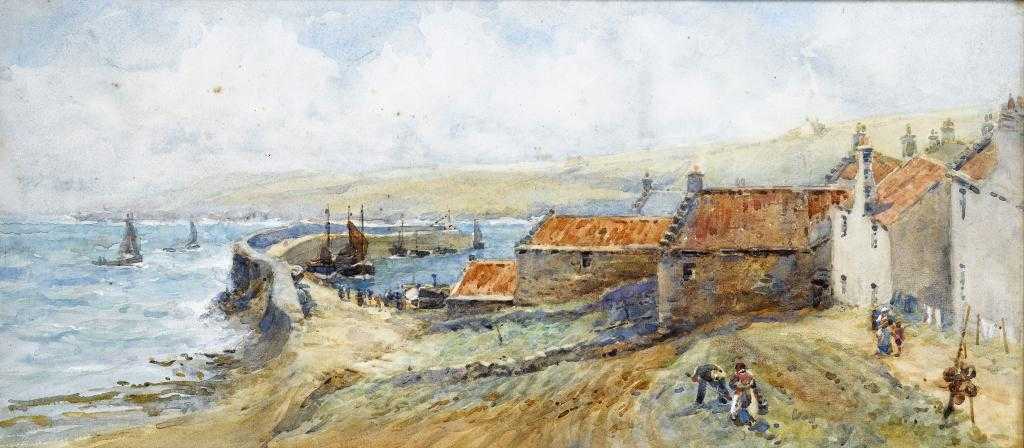 Appraisal: ROBERT WEIR ALLAN RSW RWS - CRAIL HARBOUR signed signed