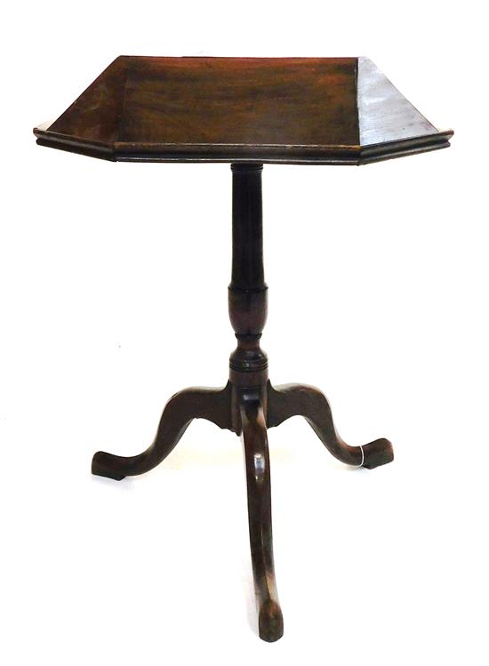 Appraisal: Federal book or music stand c mahogany unusual vaulted table