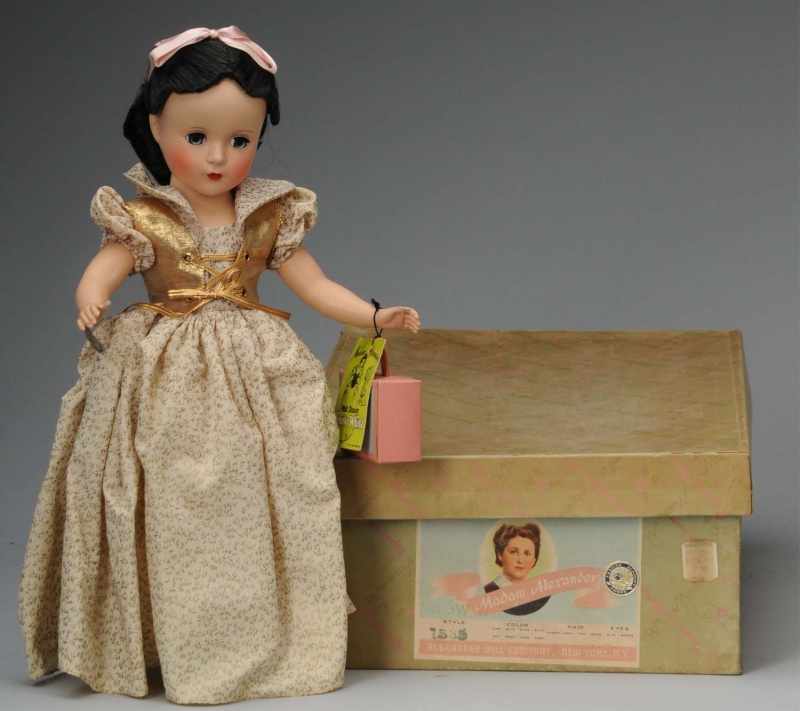 Appraisal: Lovely Boxed Madame Alexander Snow White Description American Ca All