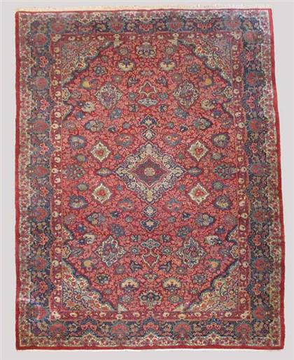 Appraisal: Sarouk carpet west persia circa ft in x ft in