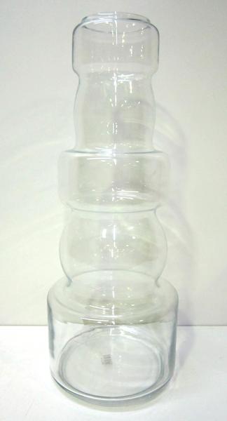 Appraisal: A DECORATIVE LARGE GLASS VASE A DECORATIVE LARGE GLASS VASE