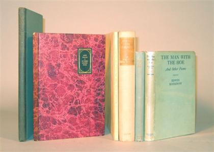 Appraisal: vols Signed Books - American British Authors De La Mare