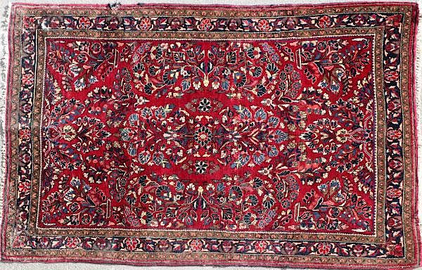 Appraisal: A PERSIAN ORIENTAL HANDWOVEN CARPET CIRCA S A PERSIAN ORIENTAL