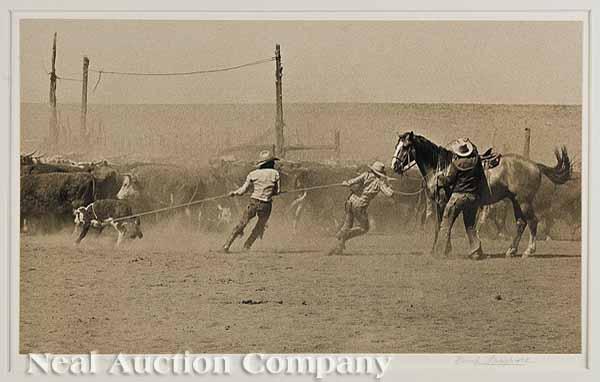 Appraisal: Bank Langmore American San Antonio th c Bell Ranch-Bell Ranch