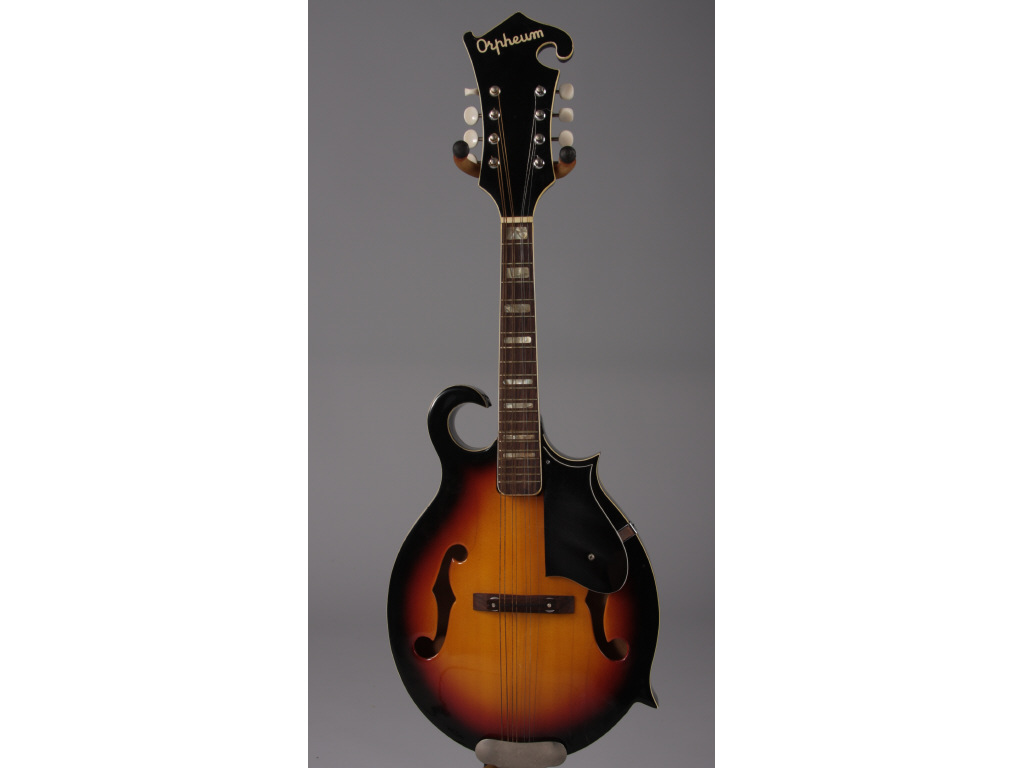 Appraisal: Orpheum F-Style Mandolin made in Japan sunburst top and sides