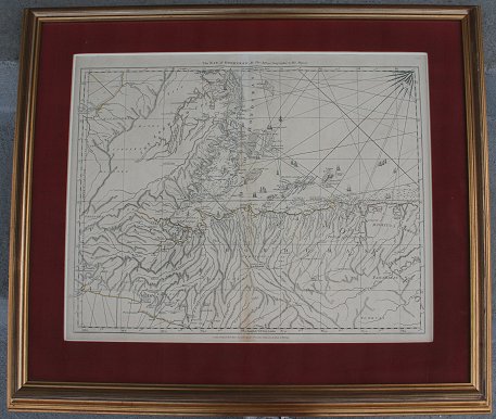 Appraisal: JEFFREYS' BRITISH MAP BAY OF HONDURAS Charted by Thomas Jefferys