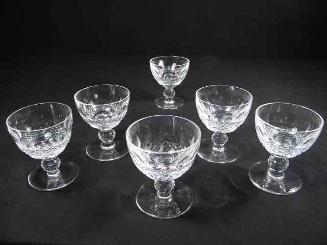 Appraisal: Set of six Waterford cut crystal stems in the ''Colleen''