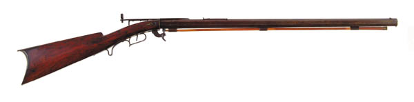 Appraisal: HARRINGTON UNDERHAMMER TARGET RIFLE Cal - octagonal bbl marked H-B