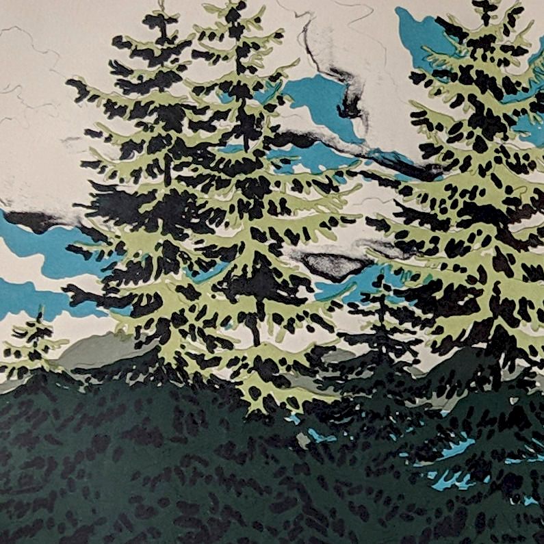 Appraisal: Neil Welliver - From Zeke's place Maine Landscape Lot Neil