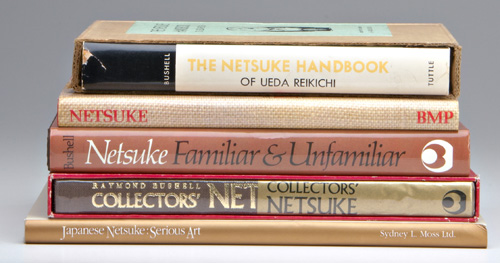 Appraisal: JAPANESE NETSUKE ART BOOKS The Netsuke Handbook of Ueda Reikichi