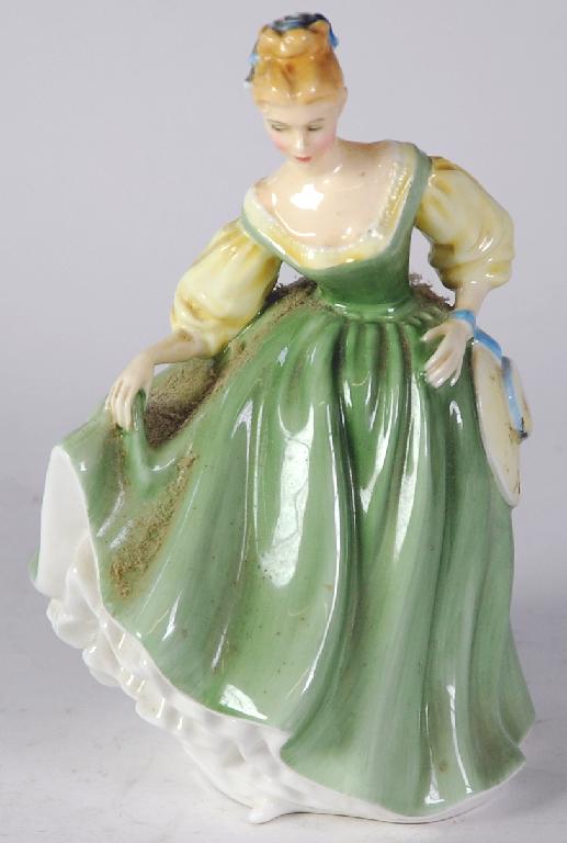 Appraisal: ROYAL DOULTON CHINA FIGURE 'FAIR LADY' HN in high printed