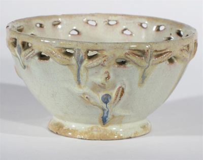 Appraisal: A Wiener Werkstatte earthenware bowl model no designed by Cuhn