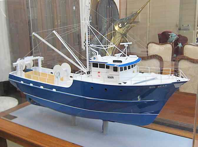 Appraisal: MARITIME INDUSTRY SHIP MODEL ''Big Bear '' a ft commercial