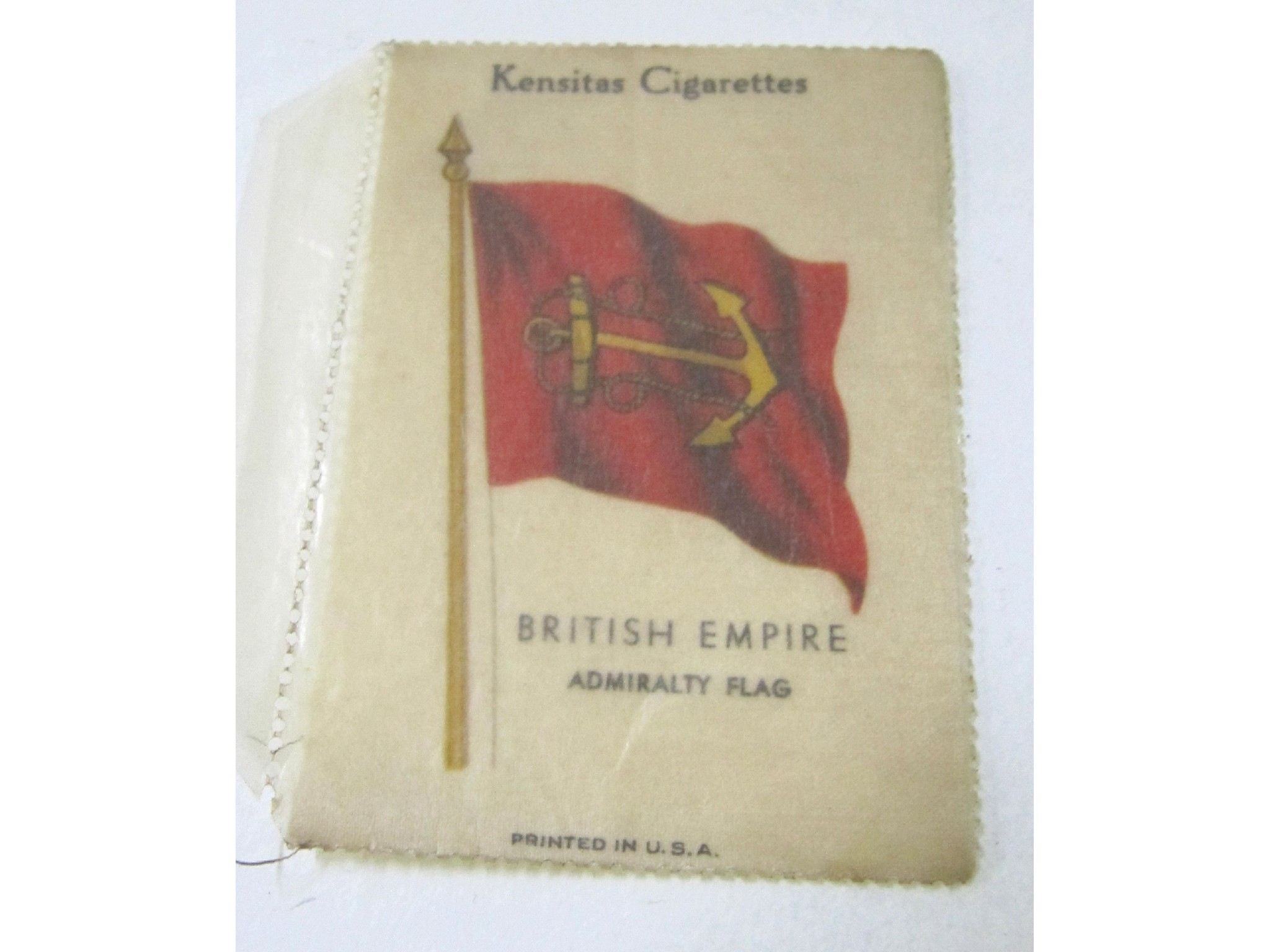 Appraisal: A lot comprising assorted silk cigarette cards