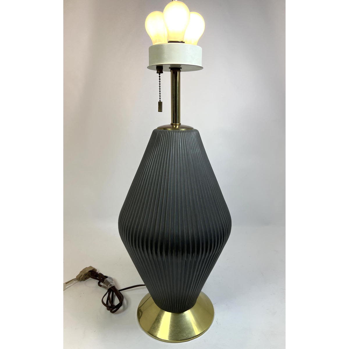 Appraisal: Gerald Thurston Lightolier Ceramic Table Lamp Pottery only Dimensions H