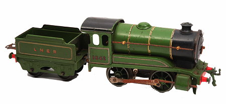 Appraisal: A HORNBY ' ' GAUGE - - LOCOMOTIVE AND TENDER