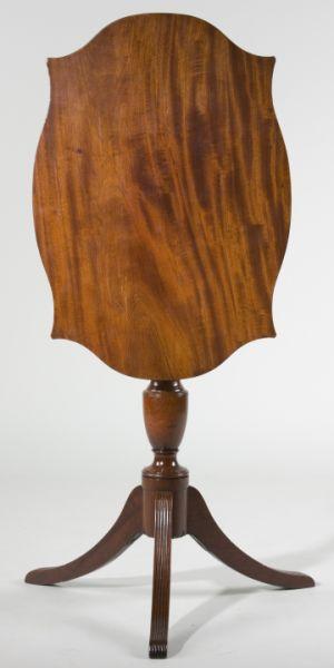 Appraisal: New York Federal Tilt Top Candlestand early th century mahogany