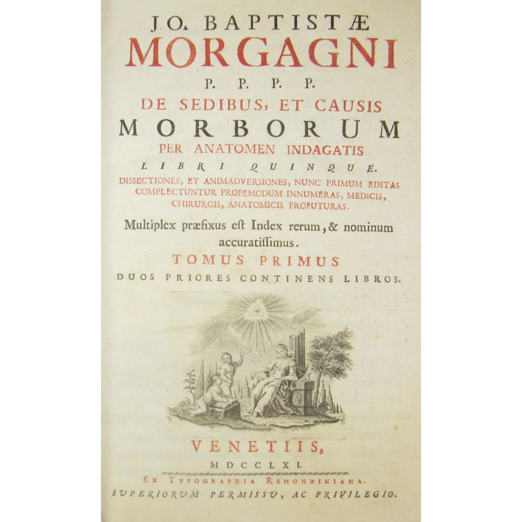 Appraisal: Morgagni Giovanni Battista De Sedibus et Causis Morborum per Anatomen