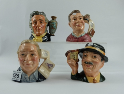 Appraisal: A collection of Royal Doulton small character jugs to include