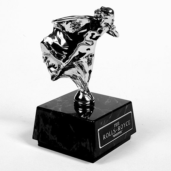 Appraisal: Rolls-Royce Whisper Mascot Hood Ornament - A Rolls-Royce Whisper mascot