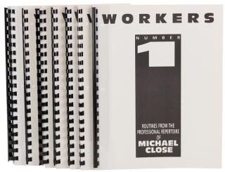 Appraisal: Close Michael Workers Nos - - Seven volumes total comb-bound