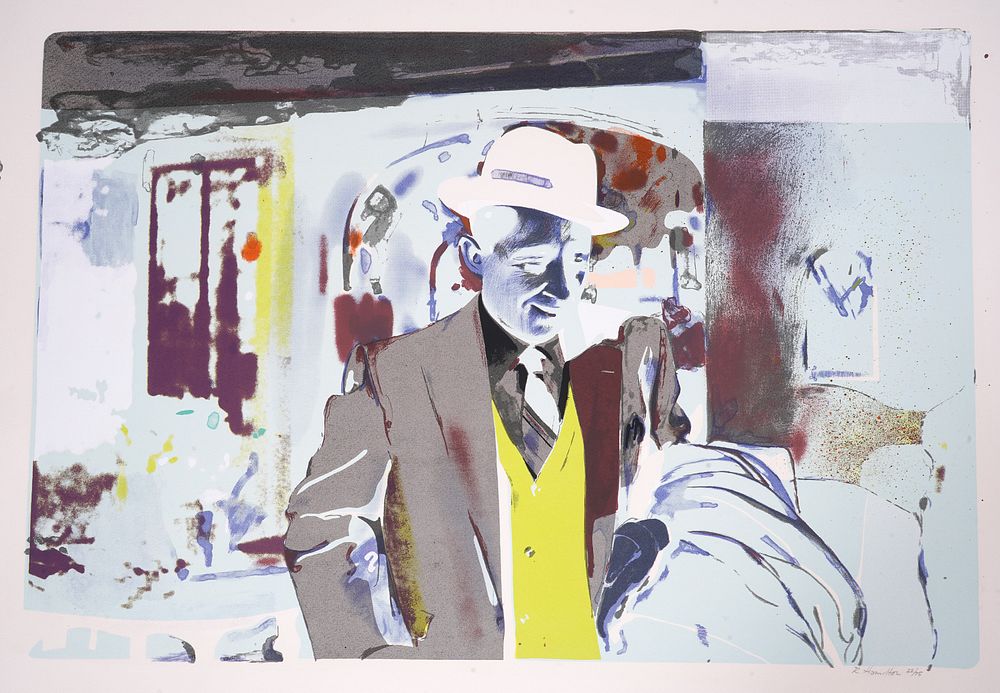 Appraisal: Richard Hamilton Print of 'Bing Crosby' Richard Hamilton U K