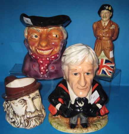 Appraisal: Bovey Pottery Co s Toby Jug of Doctor Who limited