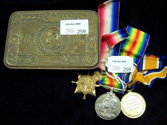 Appraisal: A WWI trio The British War Medal - Star and