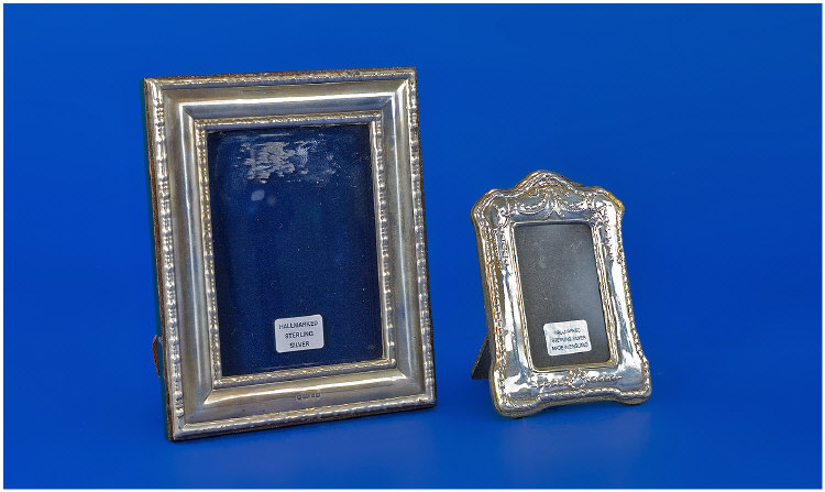 Appraisal: Silver Photo Frames in total Fully Hallmarked