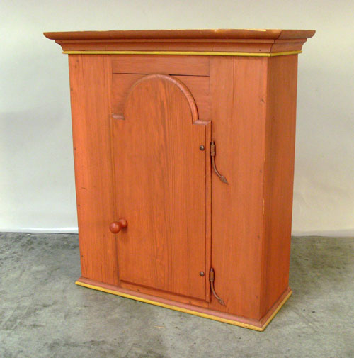 Appraisal: Modern hanging cupboard h w