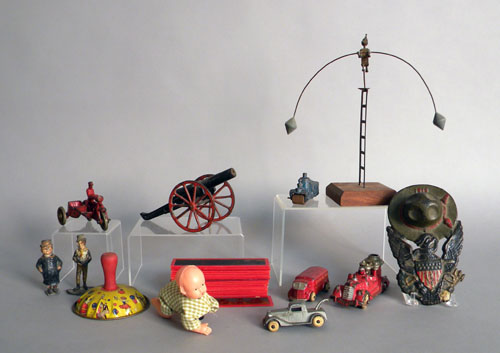 Appraisal: Group of miscellaneous toys late th th c together with