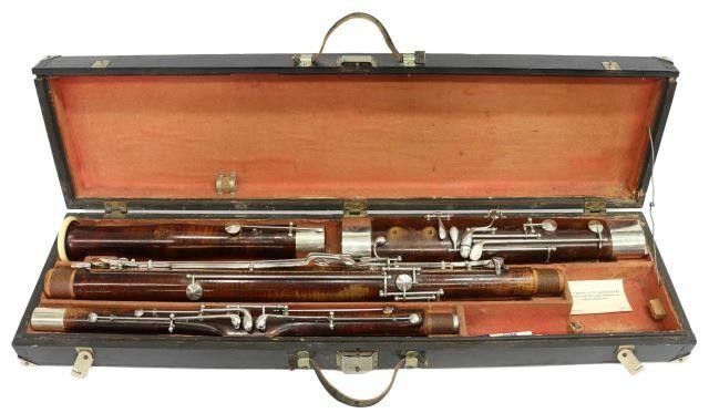 Appraisal: V Kohlert Sohne bassoon Graslitz Czechoslovakia No early th c