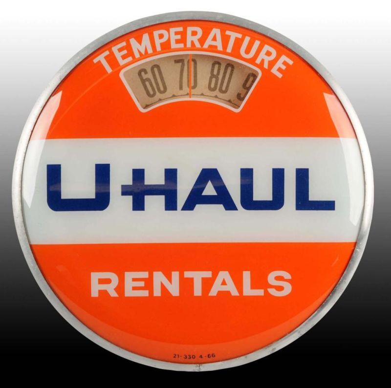 Appraisal: Uhaul Glass Scale-Type Thermometer Description Circa s to s Very