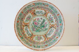 Appraisal: CHINESE TH CENTURY FAMILLE ROSE CHARGER