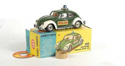 Appraisal: Corgi No VW European Police Car Polizei - green white