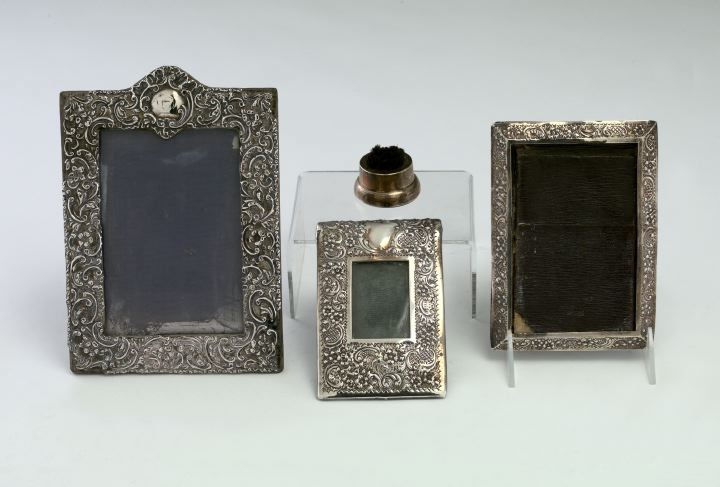 Appraisal: Group of Four Silver Items consisting of a collection of