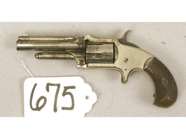 Appraisal: Marlin Model cal NVS Spur trigger revolver in good overall