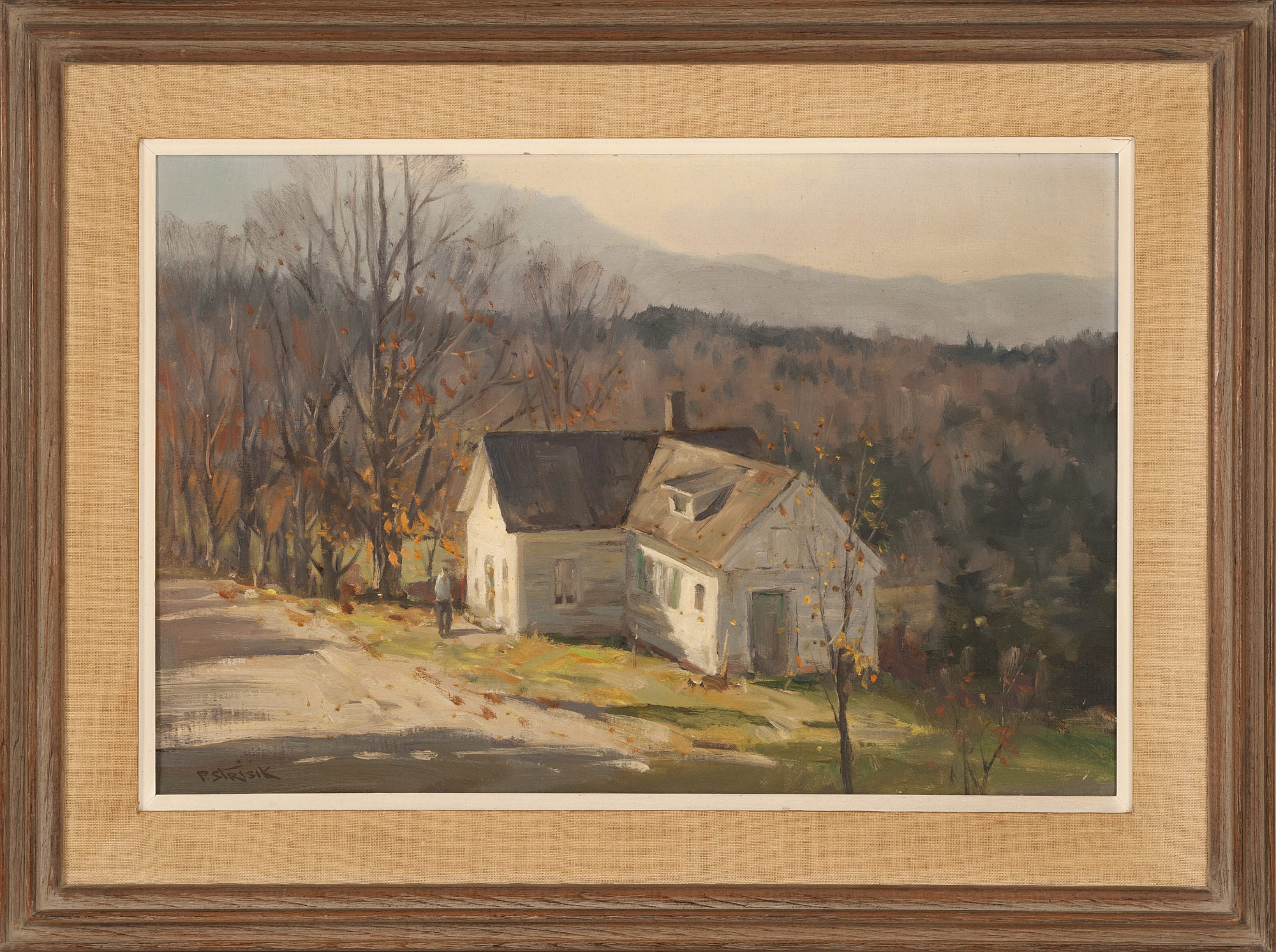 Appraisal: PAUL STRISIKAmerican - Vermont Haze Signed lower left P Strisik