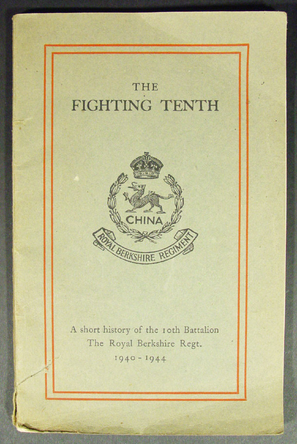 Appraisal: Royal Berkshire Regiment - ' A Short History of the