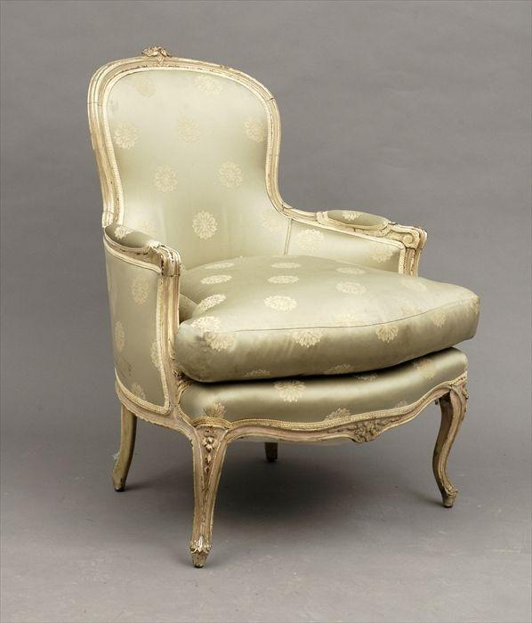 Appraisal: Louis XV-Style Carved and Painted B rg re x in