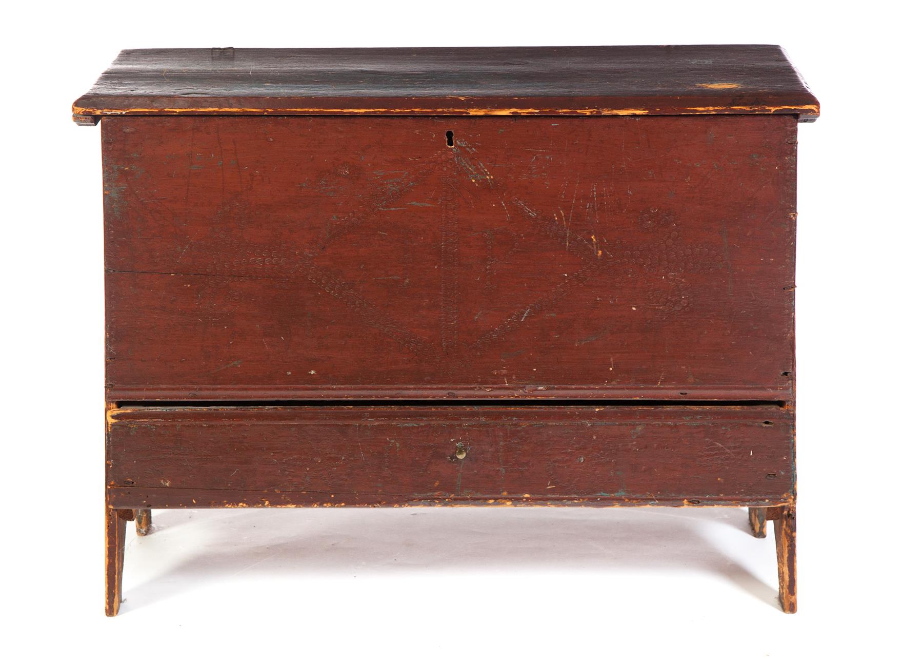 Appraisal: BLANKET CHEST American or European nd quarter- th century pine