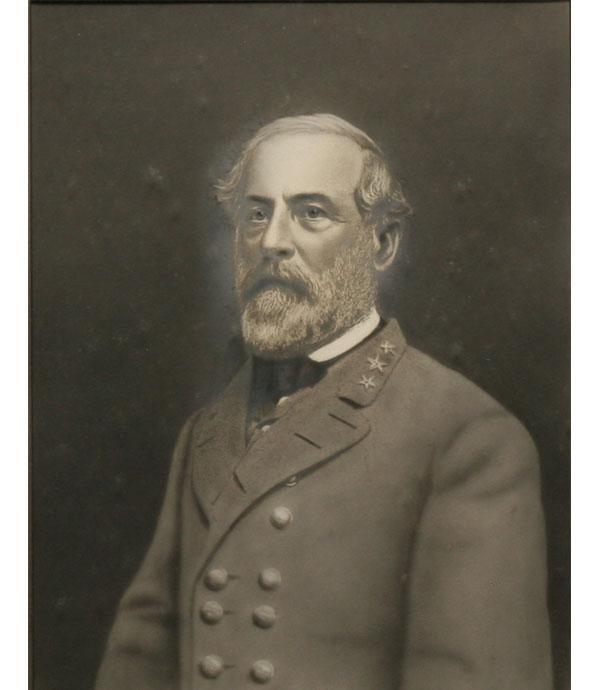 Appraisal: Commander of Confederate forces from photo by Virginian Julian Vannerson