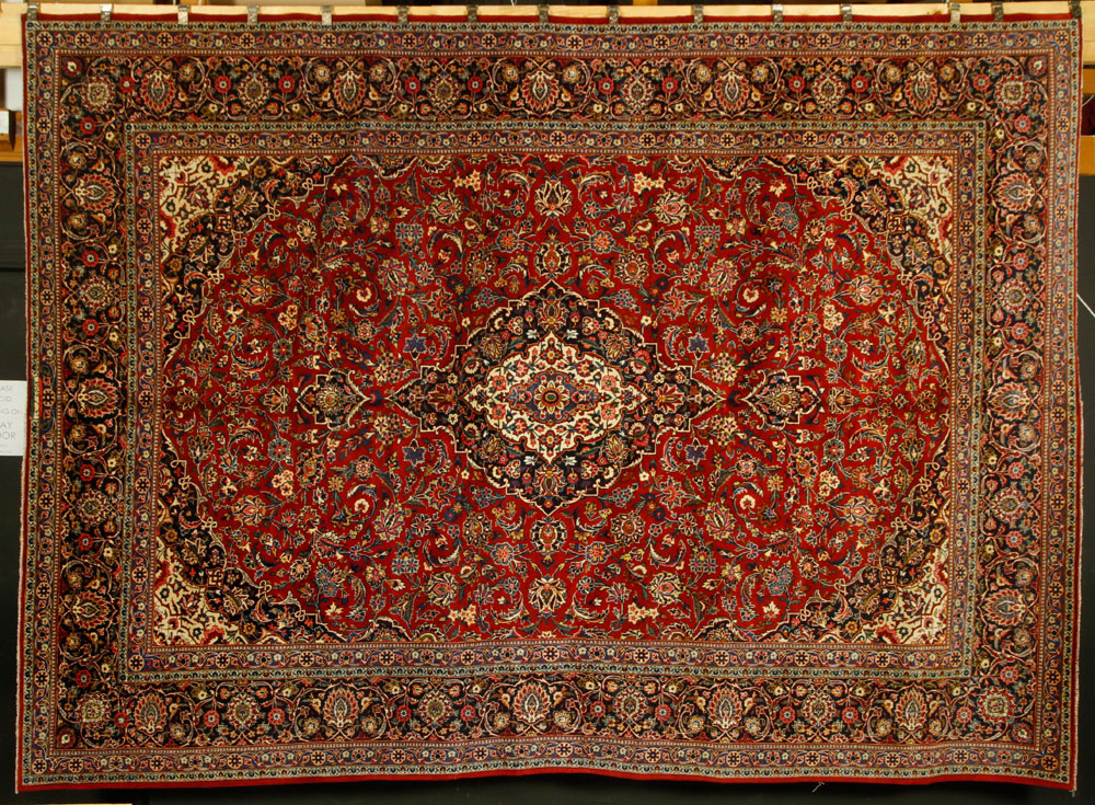 Appraisal: - Semi Antique Persian Rug Semi antique Persian Manchester Keshan