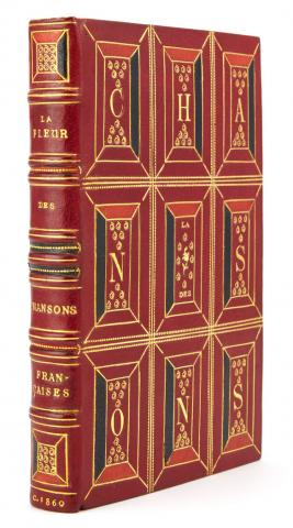 Appraisal: FINE BINDINGS Group of six fine bindings on French works