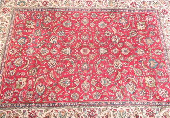 Appraisal: TABRIZ RUG ft in x ft in