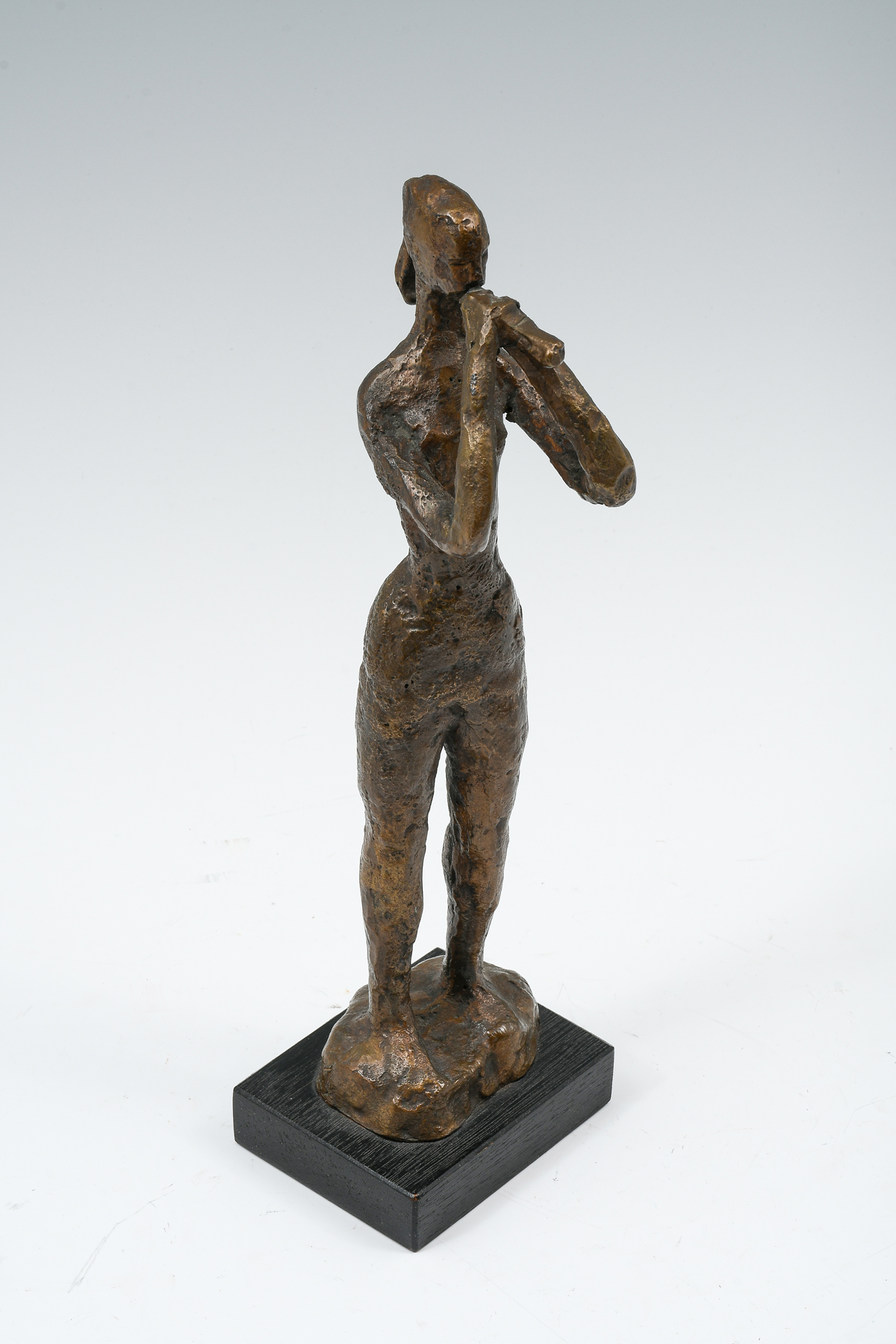 Appraisal: MUSULIN Miro Croatian b Female Bronze Musician '' in height