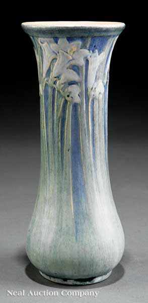 Appraisal: A Newcomb College Art Pottery Semi-Matte Glaze Vase decorated by