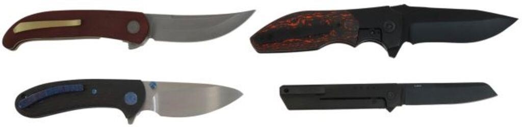 Appraisal: lot of Drop Knife Company flip knives new in cases